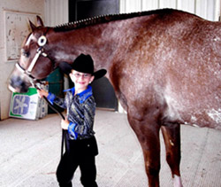 Rewarding Style and Samantha going to the show pen